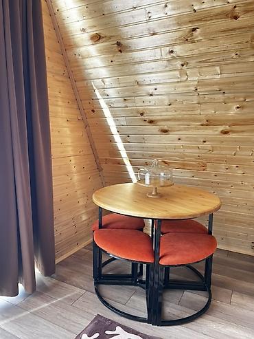 Посуточная аренда квартир: 🏡 A-FRAME ДОМикТЕР ЧОК-ТАЛДА! 🌿 ✨ Жайкы эс алуу үчүн эң сонун жер! 🏖 — 8