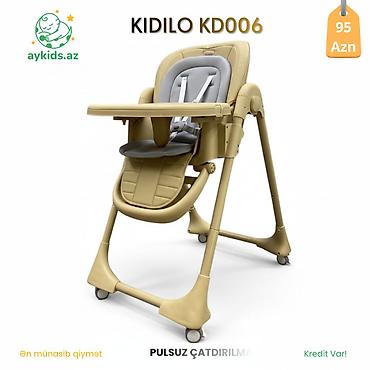 Yemək masaları, oturacaqları: 🧡✨ KIDILO KD-006 Uşaq Qidalandırma Stulu Doğuşdan 3 yaşa qədər — 2