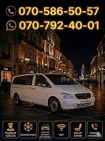 ucuz yuk dasima bakı: Minivan, Bakı - Şəmkir, 9 Oturacaq — 1
