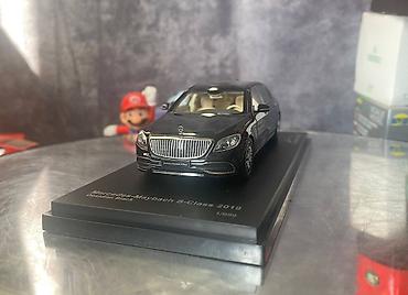 Avtomobil modelləri: Коллекционная модель Mercedes-Maybach S-class X222 obsidian black 2019 — 11