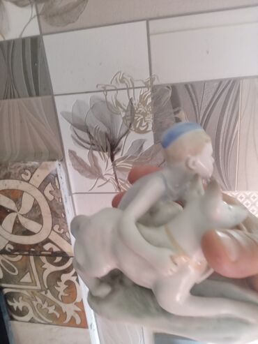 Fiqurlar: Fiqur, Keramika, rəng - Mavi — 2