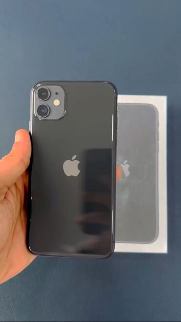 lalafo iphone x: IPhone 11, Арзандатуу 10%, Колдонулган, 128 ГБ, Кара, Коргоочу айнек, 100 %