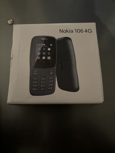 nokia sade telefonlar: Nokia 106, < 2 GB Memory Capacity, rəng - Qara, Düyməli