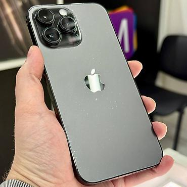 IPhone 14 Pro, Б/у, 256 ГБ, Графит, Чехол