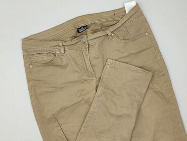 c a spodnie damskie z wysokim stanem: Colours of the World, Material trousers for women