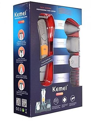 sac maşınları: Kemei 580A - Trimmer dəsti 7in1 Yüksək zaryadka saxlama qabiliyyəti — 10