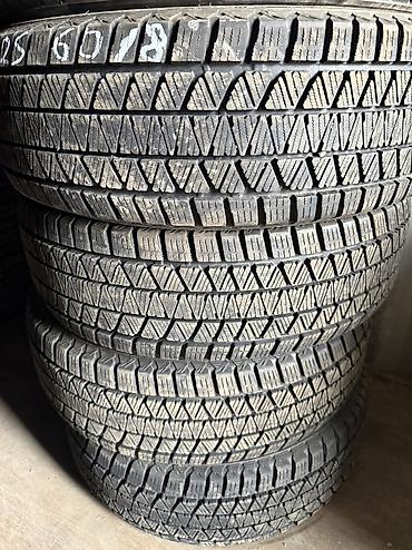 Шины 225 / 60 / R 18, Зима, Б/у, Комплект, Япония, Bridgestone