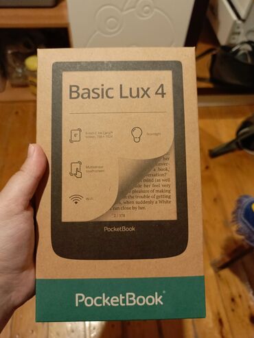 Каменная вата: Pocketbook E-Reader 618 Basic Lux 4 Black Hədiyyə kimi 350 manata