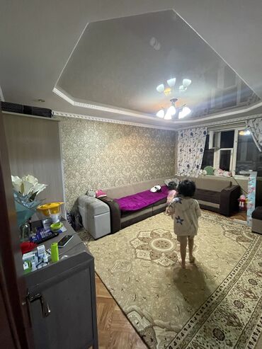 продажа квартира город бишкек: 2 комнаты, 55 м², 105 серия, 3 этаж, Евроремонт