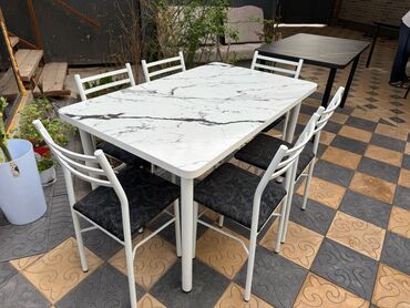 Кухонные столы и стулья: Кухонный стол и стул, Новый, Платная доставка, цвет - Черный — 9