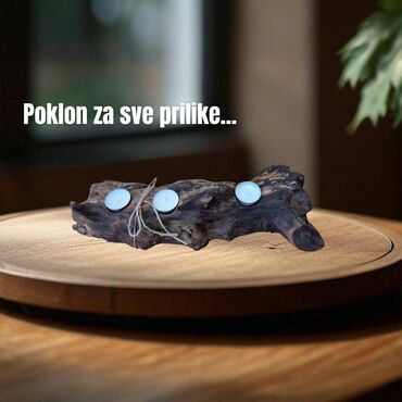 Sveće i svećnjaci: Svećnjak, bоја - Braon — 9