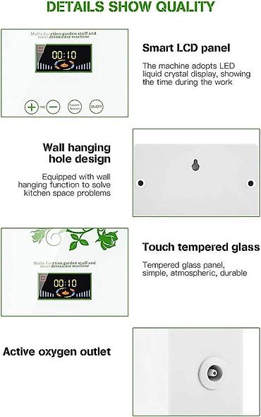 Ostali kuhinjski aparati: Multifunkcionalna mašina za detoksikaciju voća i povrća – kućni — 6