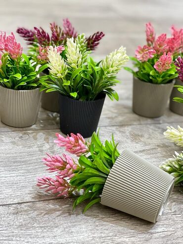 Süni güllər: Dekor dibçekler — 22