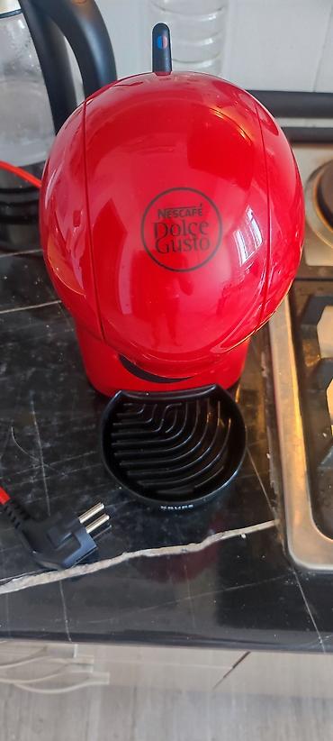 dolce gusto кофемашина: Продаю капсульную кофемашину Nescafé Dolce Gusto (KRUPS), красная. - — 1