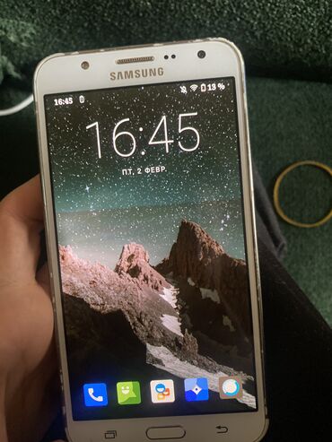 i̇slenmis telefonlar: Samsung J700, 16 GB, rəng - Ağ, Sensor, İki sim kartlı