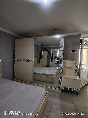 Yataq otağı dəstləri: İkinəfərlik çarpayı, Dolab, Türkiyə, İşlənmiş — 9