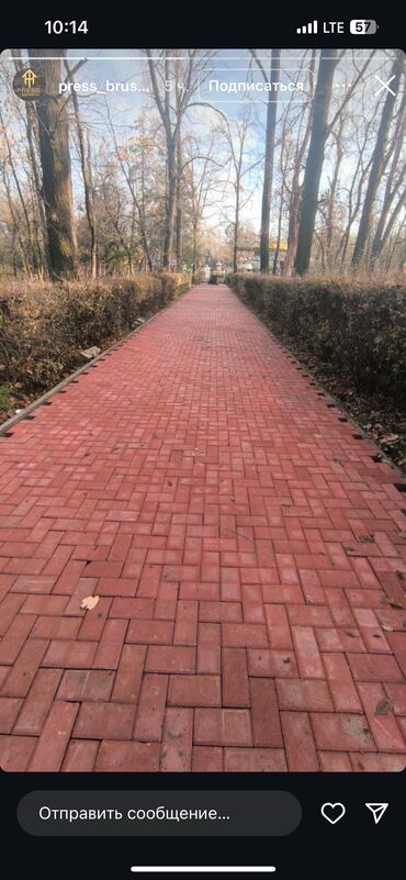 Брусчатка кирпич: Брусчатка кирпич, Другое применение, Бетонная, Прессованная, Новый, Бесплатная доставка, Бесплатный выезд, Гарантия — 5