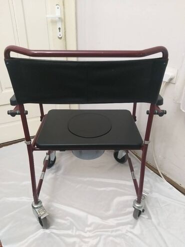 Invalidska kolica: Nemacka XXXL toaletna kolica za gabaritnije i teze korisnike-cak i do — 4