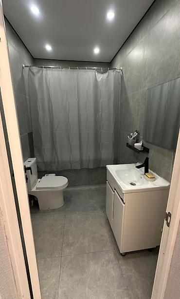 mega hous: 1 комната, 47 м², Кок-Жар мкр Элитка, 9 этаж, Евроремонт — 6