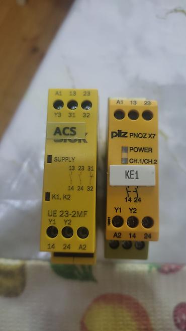 led panel: Pilz PNOZ s4 təhlükəsizlik releləri - Model: PNOZ s4 - İdent No — 3