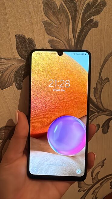Haima: Samsung Galaxy A32, rəng - Bənövşəyi, Sensor