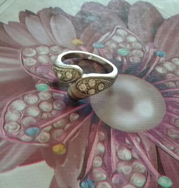 Toy, Üzük, Swarovski, Platin, 916 Əyar, Aleksandrit, 0-0.25 Karat