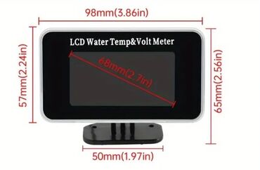 запчасти на гольф 2: LCD Water Temp & Volt Meter — цифровой индикатор температуры