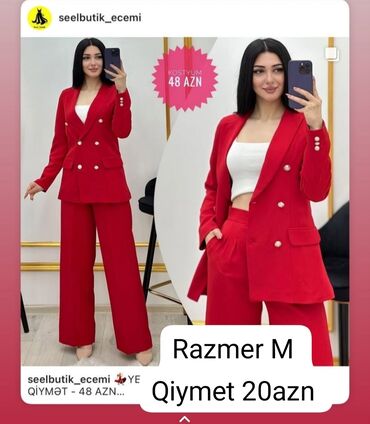 Toy paltarları və aksesuarları: 1defe geyinilib m razmerdir 48manata almisam 20azn satilir