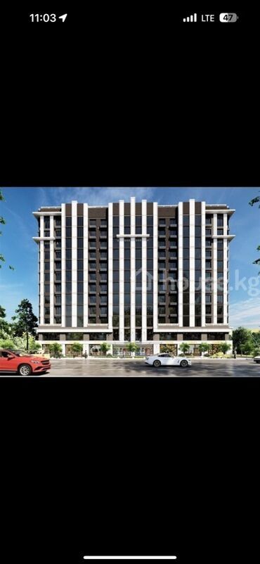 дом рынок дордой: 3 комнаты, 85 м², Элитка, 5 этаж, Евроремонт
