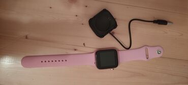 Smart saatlar: Yeni, Smart saat, Smart, Sensor ekran, rəng - Çəhrayı