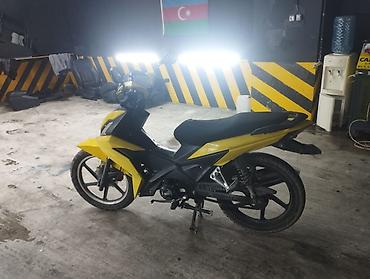 elektrik skuterlər: Məhsul: Sarı-qara rəngli skuter tipli motosiklet Təsvir: - Idman — 8