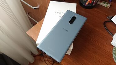 dual: Sony Xperia 1 | 128 GB | rəng - Boz | Sensor, Barmaq izi, İki sim kartlı