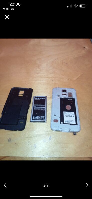 Samsung: Samsung Galaxy S5, 2 GB, rəng - Bej, Zəmanət, İki sim kartlı
