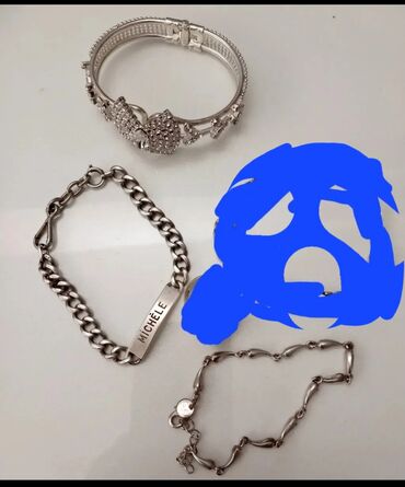 Серебряные браслеты: Браслет, Проба 925, Женские, Б/у — 7