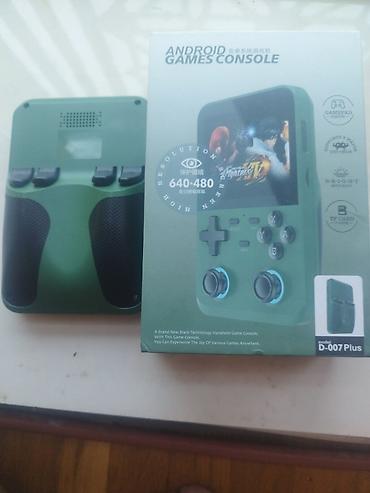 psn hediye kartı: Portativ oyun konsolu – D-007 Plus (Android Games Console) — 2