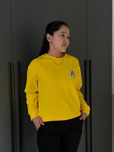 Толстовки, худи: Свитшот, С надписью, 2XL — 3