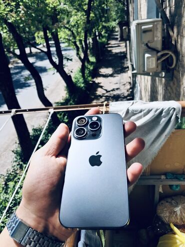 айфон 14 про 256 гб цена бишкек бу: IPhone 15 Pro, Колдонулган, 256 ГБ, Заряддоочу түзүлүш, Коргоочу айнек, Каптама, 92 %