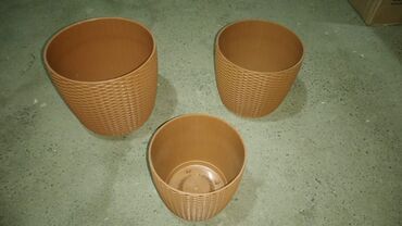 Bitkilər üçün dibçəklər: Dipcək dipcek qablar dipcek qablari gul qabilar Her razmerde ve ferqli — 13