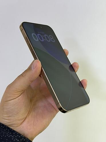 продажа айфон 14 про макс: IPhone 16 Pro Max, Б/у, 1 ТБ, Золотой, Защитное стекло, Чехол, 88 % — 2