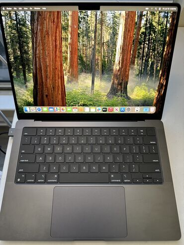 скупка старых компьютеров: Ультрабук, Apple, 24 ram gb ГБ ОЭТ, Apple M4 Pro, 14.1 ", Колдонулган, Жумуш, окуу үчүн, эс тутум SSD