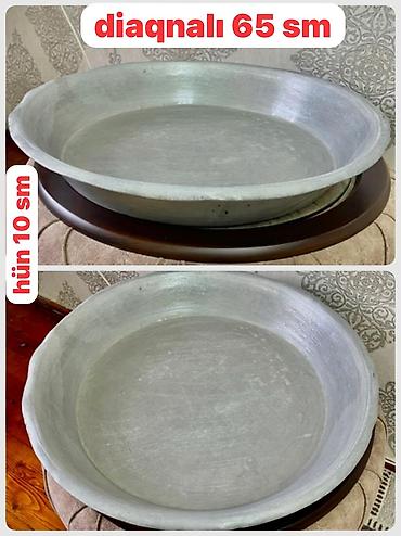 aluminium falqa: Mətbəx üçün böyük qab dəsti 1) Alüminium hövsər (tava tipli geniş — 1