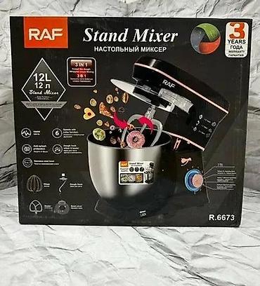ucuz şirəçəkən: RAF Stand Mixer R.6673 – masaüstü planetar mikser - Güc: 1800 W - — 4