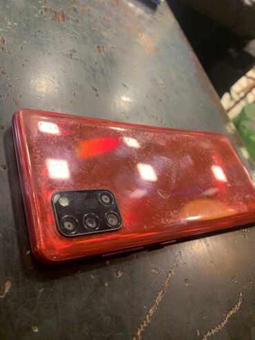 redmi not 12 işlənmiş: Samsung Galaxy A31, 64 ГБ, цвет - Красный, Отпечаток пальца