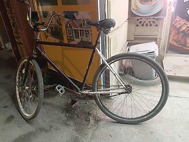 alman velosipedler: Şəhər tipli velosiped - Çərçivə: Polad, klassik düz trapesiya forma — 1