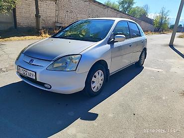 Honda Civic: 2002 г., 1.5 л, Автомат, Бензин, Хэтчбэк at lalafo.kg Honda Civic: 2002 г., 1.5 л, Автомат, Бензин, Хэтчбэк