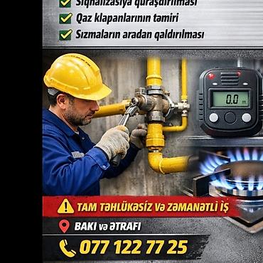 İstilik sistemi: Qaz çəkilişi və servis xidməti – “Padracı Qrup” Xidmətlər: - Sıfırdan — 1