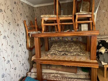 купить стол и стулья для гостинной: Стол и стул для зала