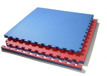 Степперы: Татами-ковры 1м² пазл для единоборств и тренировок - Двухцветные