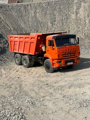 Аренда самосвала: Самосвал КАМАЗ 6x4 (оранжевый, серия «400») - Тип: тяжелый самосвал — 8