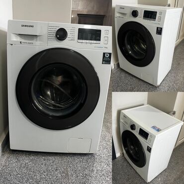 Paltaryuyan maşınlar: Paltaryuyan maşın Samsung, 6 kq, İşlənmiş, Avtomat, Qurutma var, Ünvandan götürmə